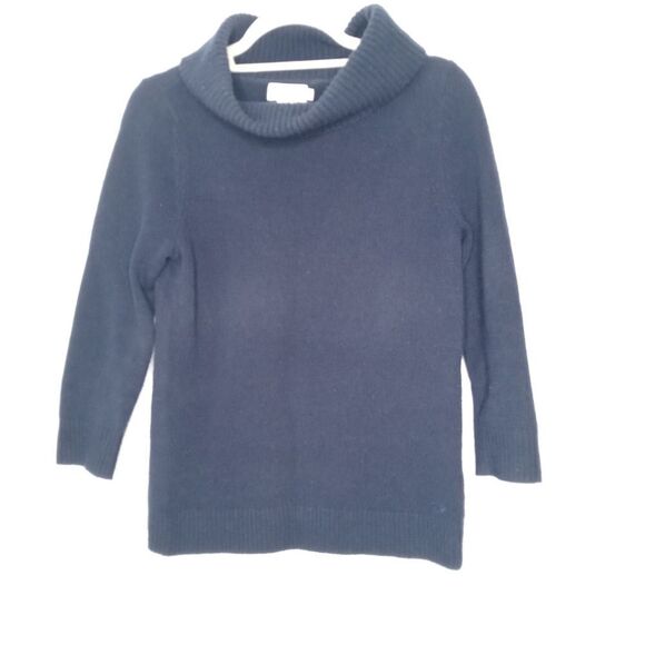 Vineyard Vines navy cowl neck sweater - Picture 1 of 5
